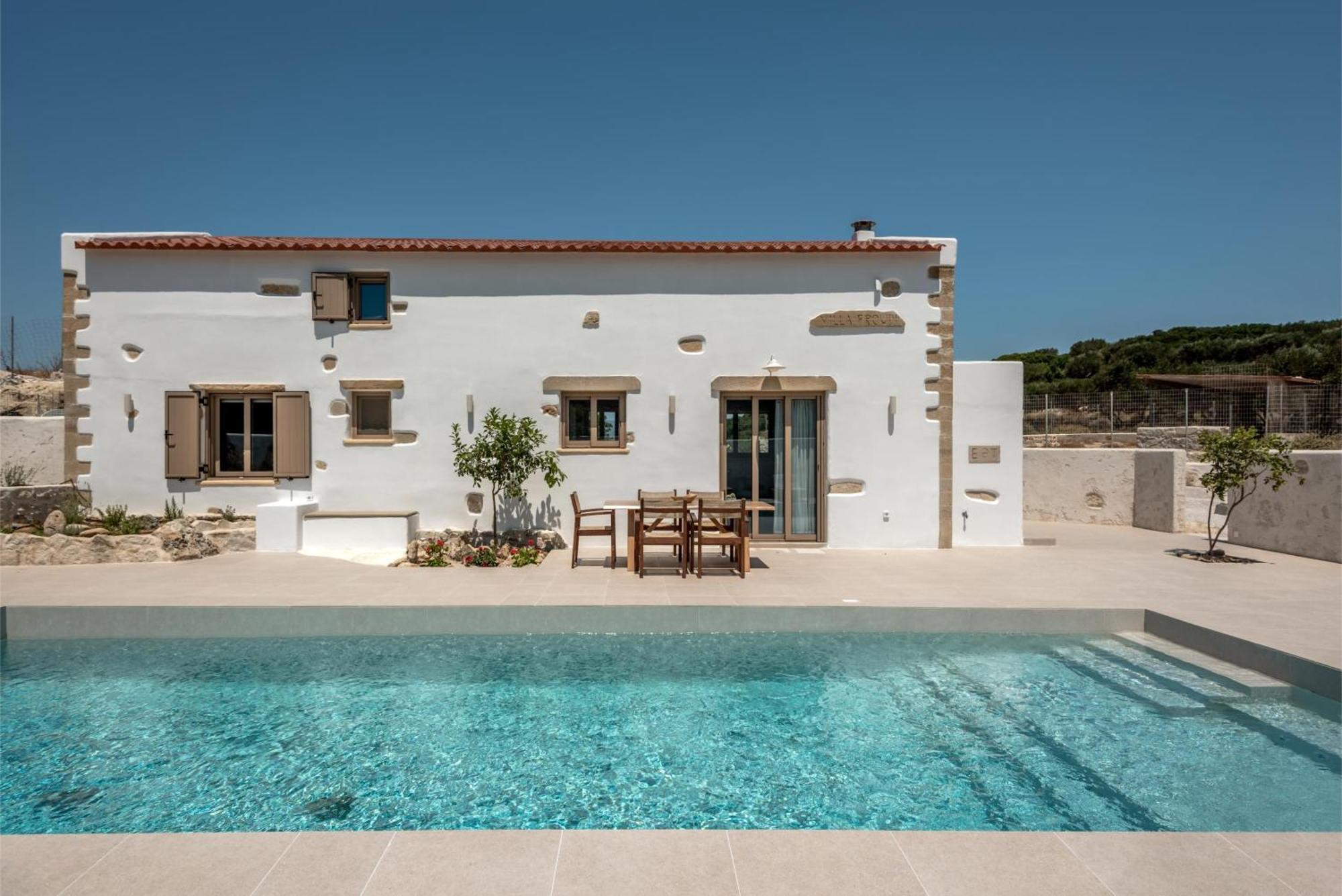 Villa Froudi Near Falaserna Beach 基萨莫斯 外观 照片