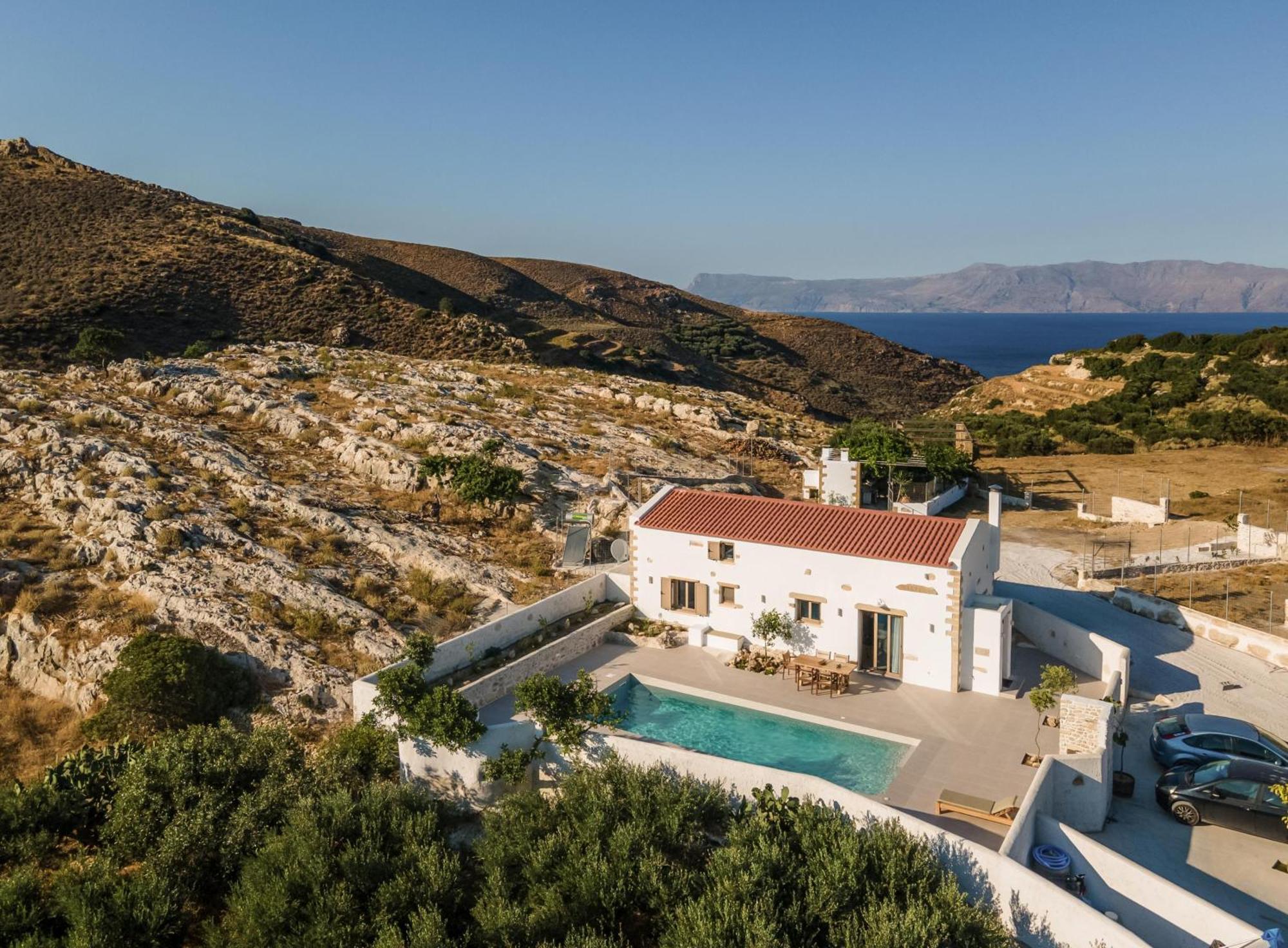 Villa Froudi Near Falaserna Beach 基萨莫斯 外观 照片