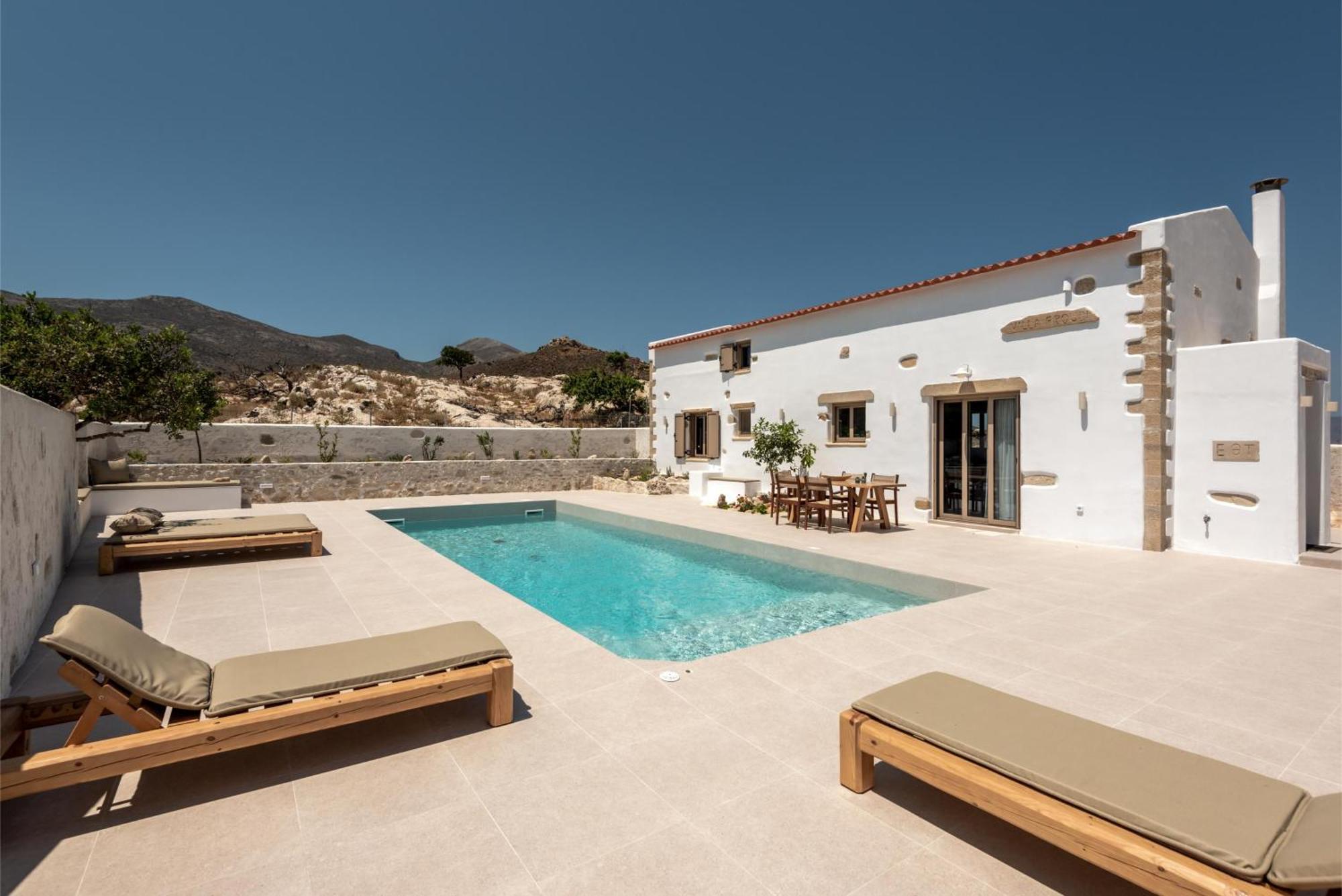 Villa Froudi Near Falaserna Beach 基萨莫斯 外观 照片